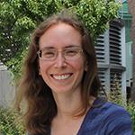 Ph.D. student Megan Holtz, smiling